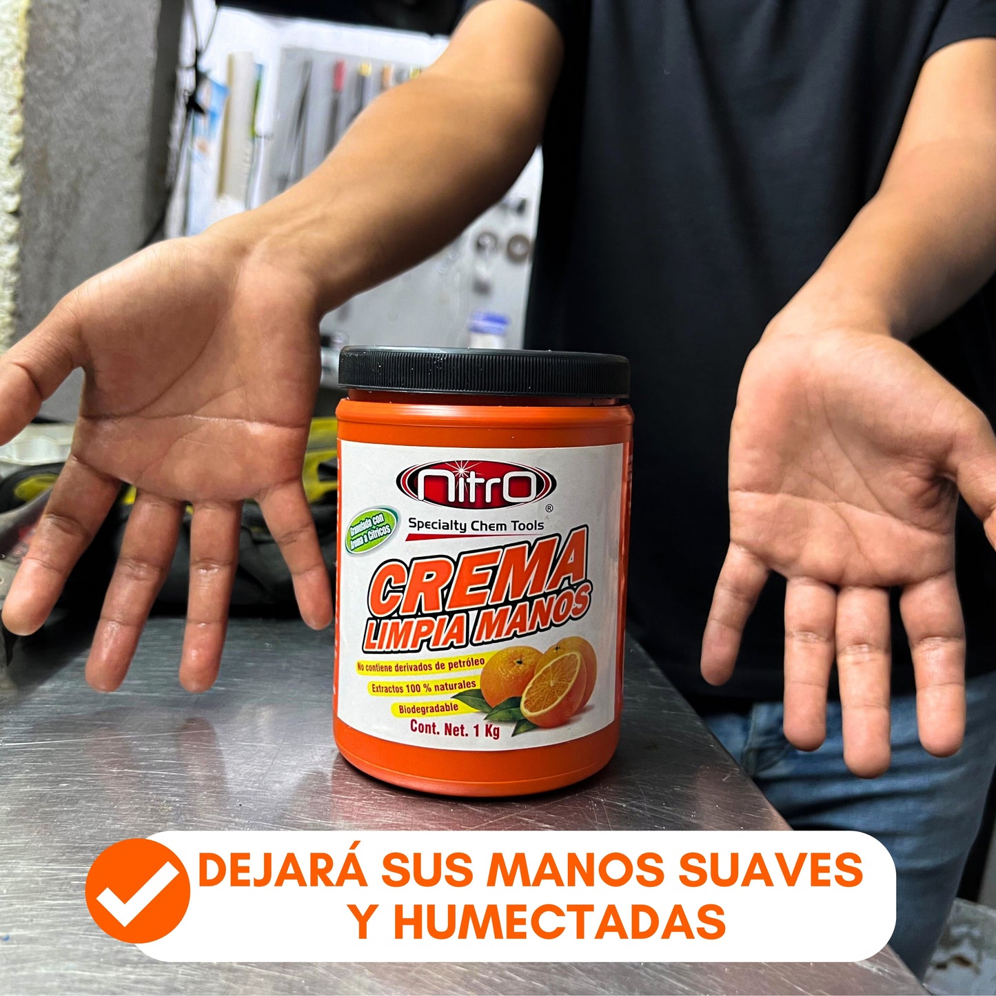 Crema Desengrasante Limpiamanos