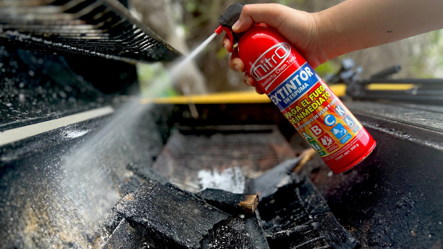 Extintor en Aerosol en Espuma Nitro 500g