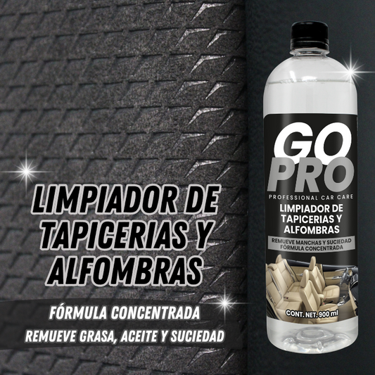 Limpiador de Tapicerias y Alfombras Go Pro 900 ml