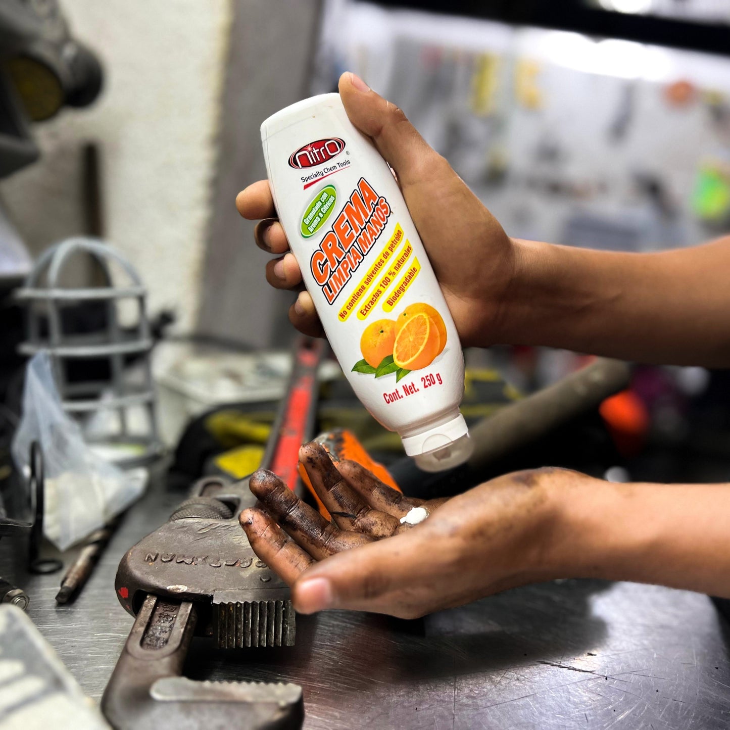 Crema Desengrasante Limpiamanos