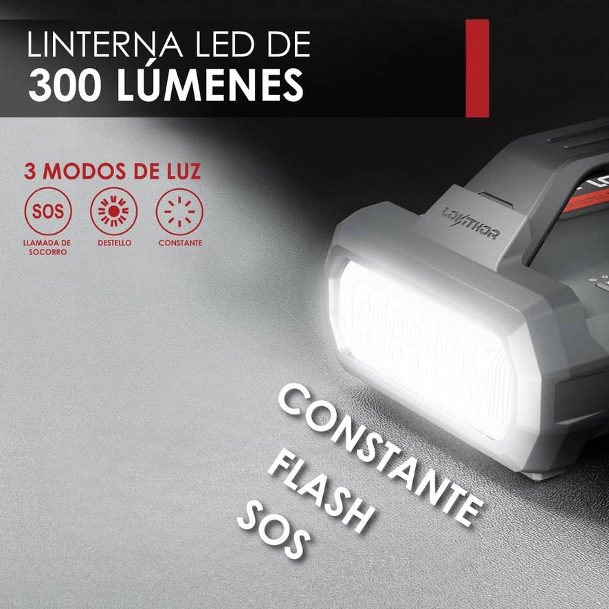 Arrancador de Batería Lokithor JA301 4 en 1