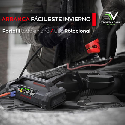 Arrancador de Batería Lokithor JA301 4 en 1