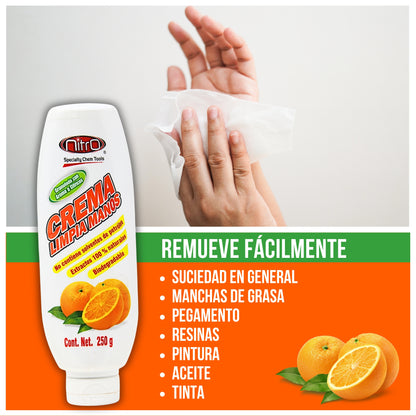 Crema Desengrasante Limpiamanos