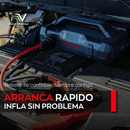 Arrancador de Batería Lokithor JA301 4 en 1