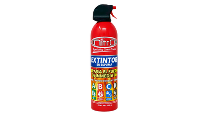 Extintor en Aerosol en Espuma Nitro 500g