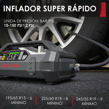 Arrancador de Batería Lokithor JA301 4 en 1