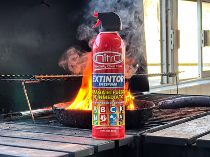 Extintor en Aerosol en Espuma Nitro 500g