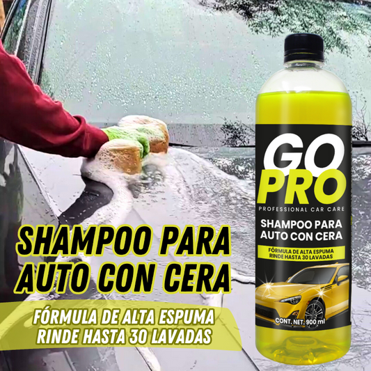 Shampoo Para Auto Con Cera Go Pro 900 ml