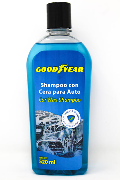 Shampoo con Cera para Auto Goodyear 520 ml